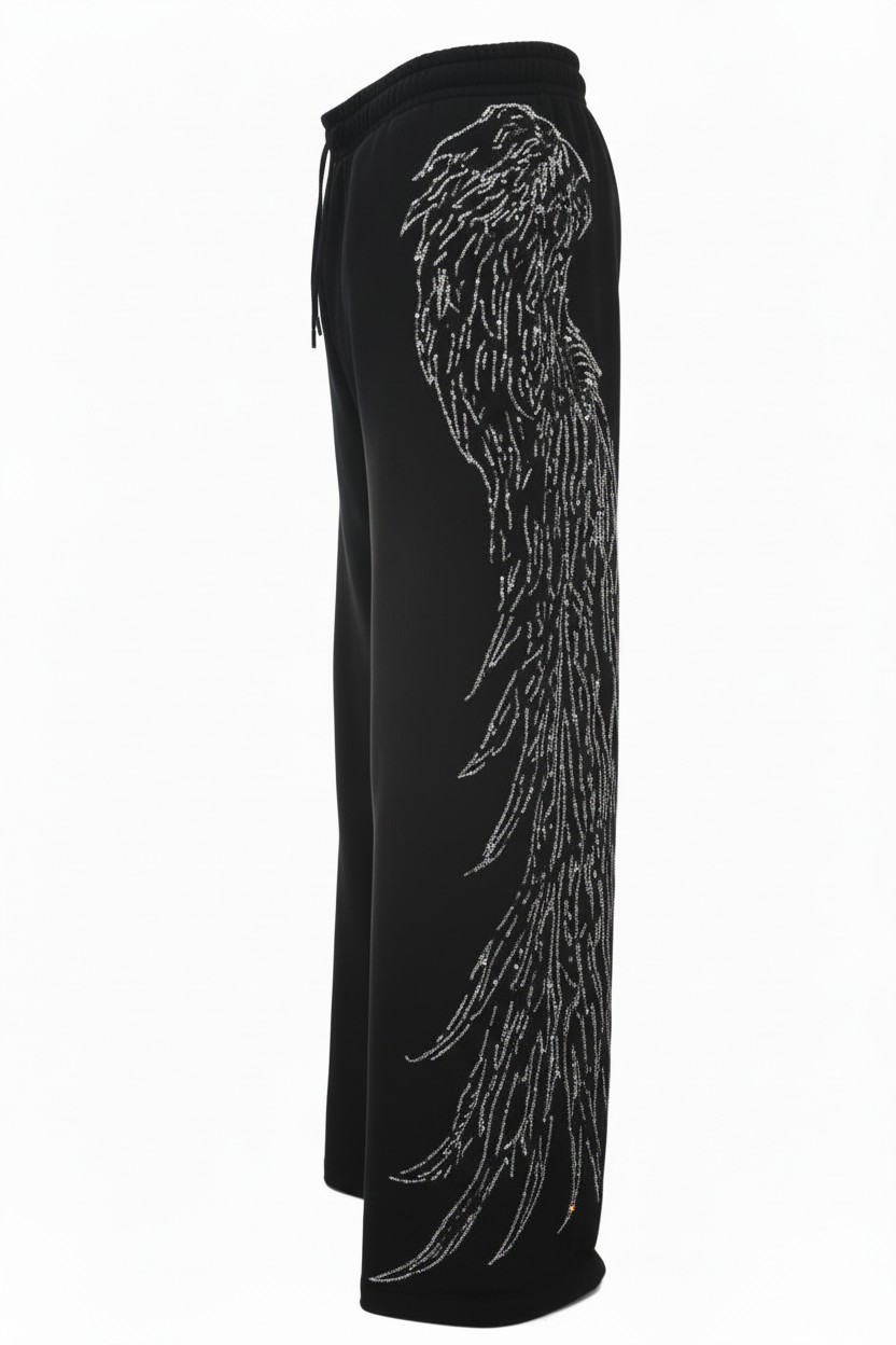 Fallen Rhinestone Sweatpants