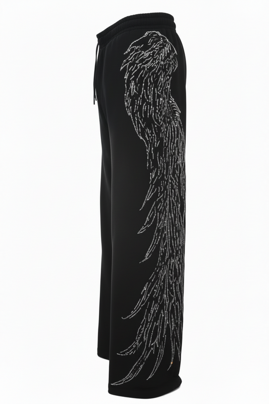Fallen Rhinestone Sweatpants